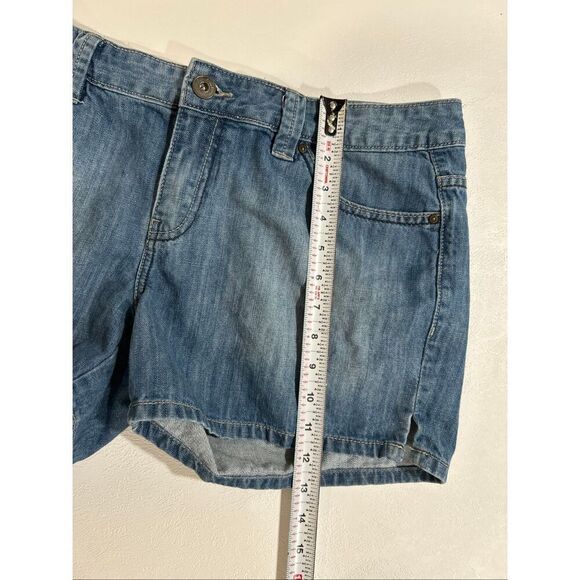 Calvin Klein Jeans Women’s Denim Shorts Size 12 Blue Casual Mid Rise - Picture 7 of 8